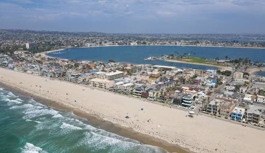 View of San Diego, California